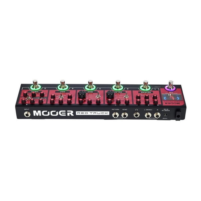 Mooer Red Truck – Pedal Multiefectos con Distorsión