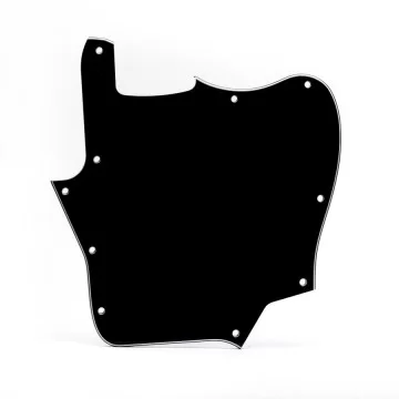 Pickguard para Jaguar 3ply Negro Virgen