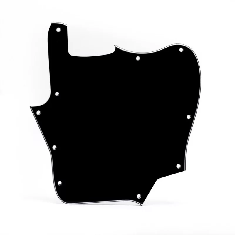 Pickguard para Jaguar 3ply Negro Virgen