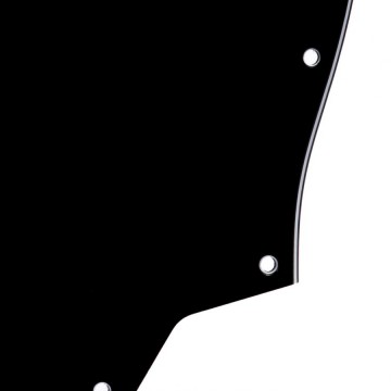 Pickguard para Jaguar 3ply Negro Virgen