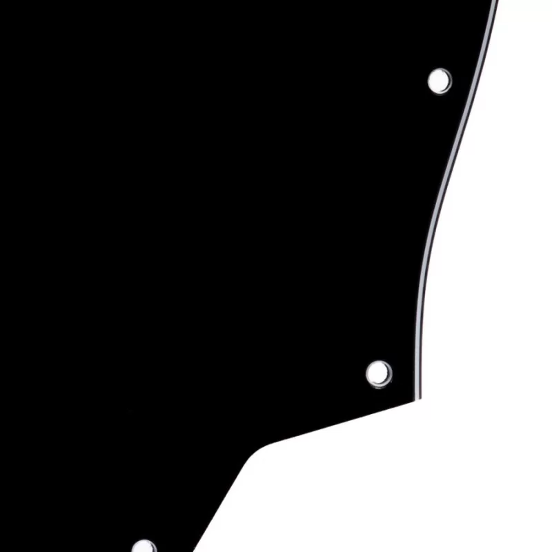 Pickguard para Jaguar 3ply Negro Virgen
