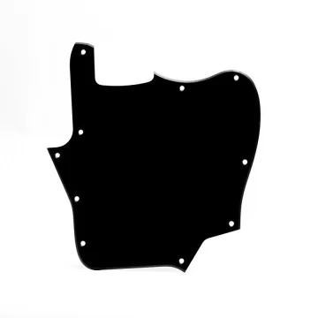Pickguard para Jaguar 1ply Negro Virgen