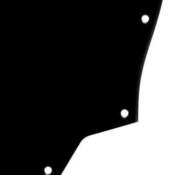 Pickguard para Jaguar 1ply Negro Virgen
