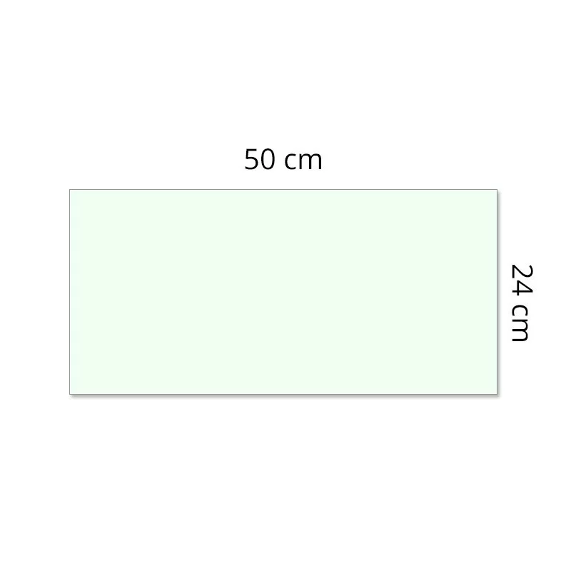 Placa Virgen para Pickguards 50x24cm 3ply Mint Green