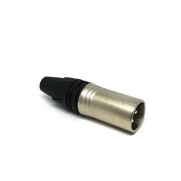 Plug XLR Negro Macho