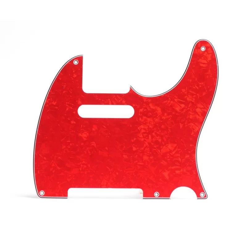 Pickguard para Telecaster Rojo Perlado 4 capas