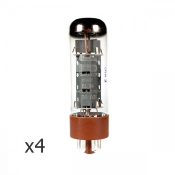JJ Electronic EL34 Matched Quad