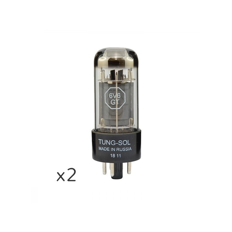 Tung-Sol 6V6GT Platinum Matched Pair