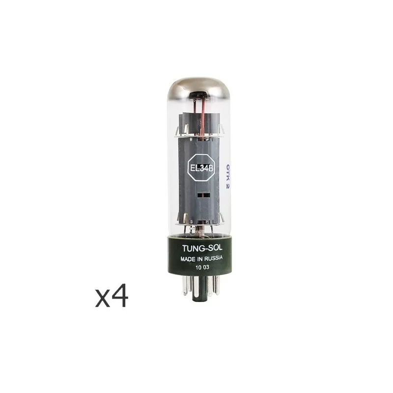 Tung-Sol EL34B Platinum Matched Quad
