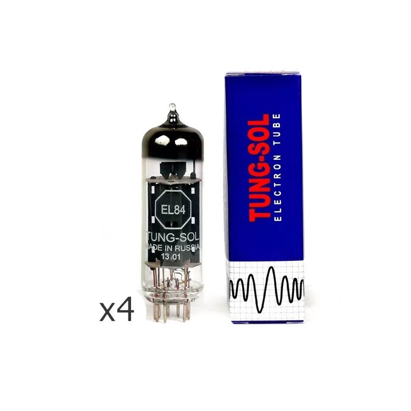 Tung-Sol EL84 Platinum Matched Quad