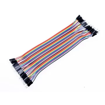 Juego de 40 Cables Dupont Hembra-Hembra