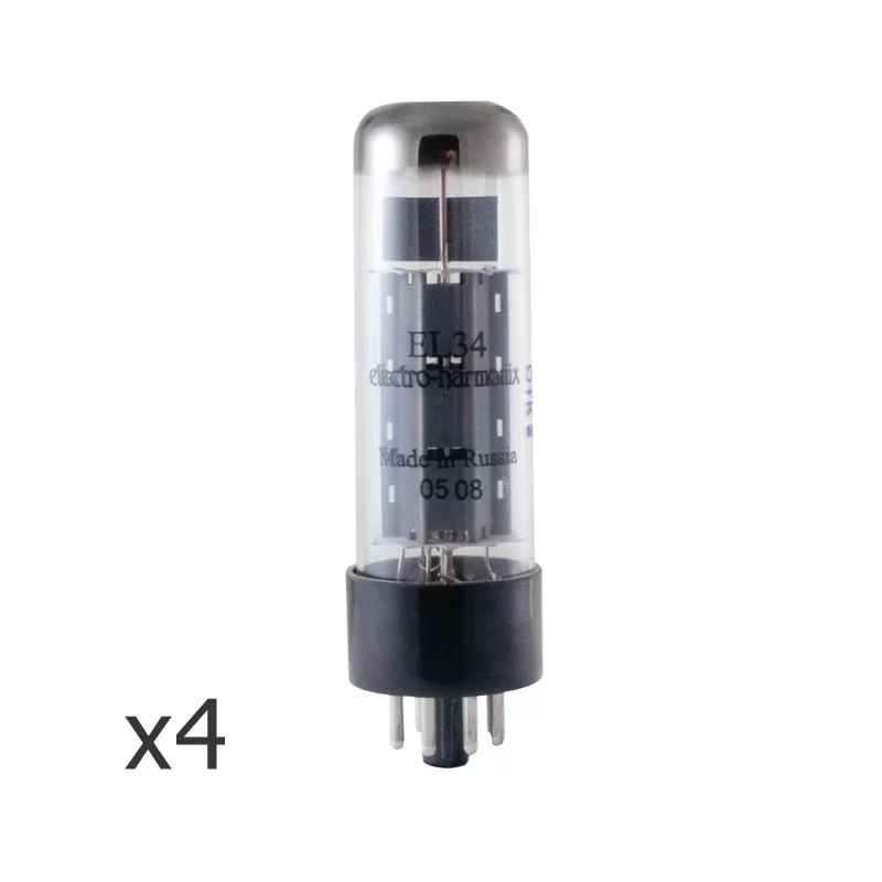 Electro-Harmonix EL34 Platinum Matched Quad