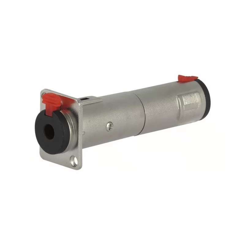 Jack con bloqueo de 1/4" para pedalboards