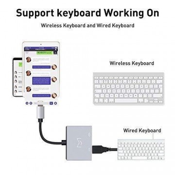 Cable Adaptador USB 2.0 Interfaz Audio OTG