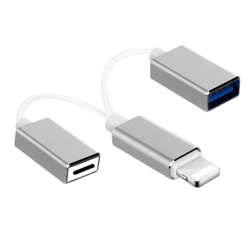 Cable Adaptador USB Extensión OTG