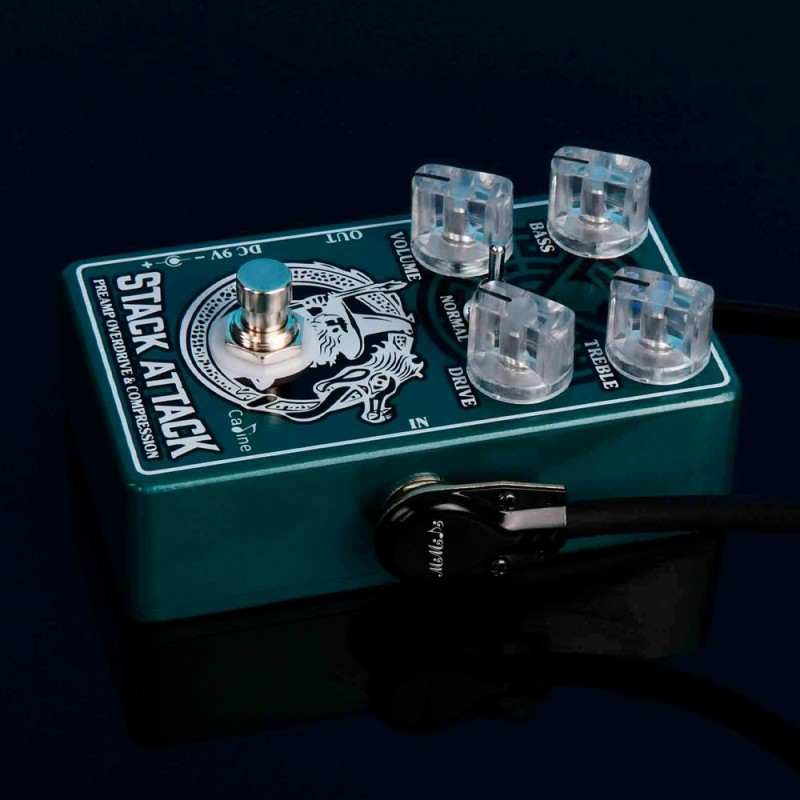 【特典有】Caline STACK ATTACK 【美品】 Caline CP-509 Stack Attack Preamp Overdrive Compresor