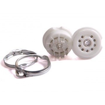 Base para tubos chasis 9 pines