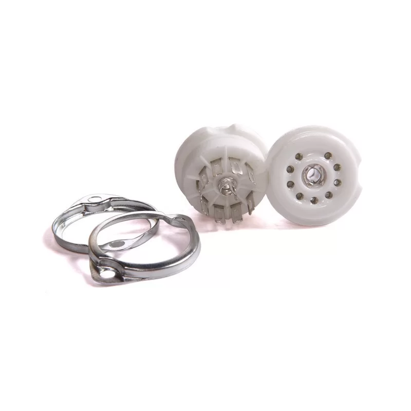 Base para tubos chasis 9 pines