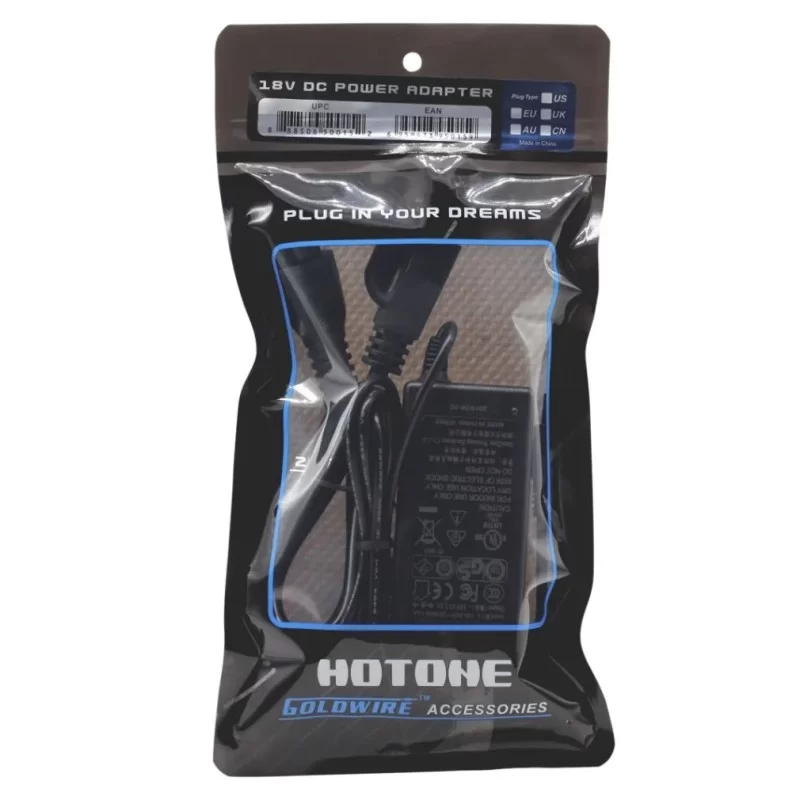 Hotone Adaptador de Corriente 18VDC 1.3A