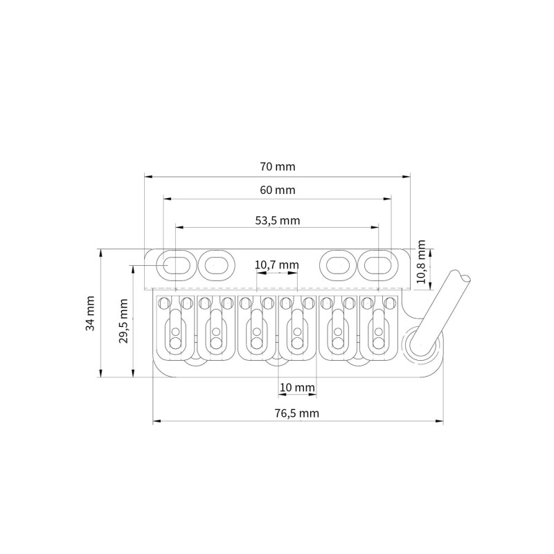 VT1 Ultra Trem estándar (satinado)
