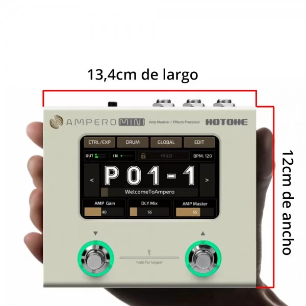 Hotone Ampero Mini MP-50 Mustard