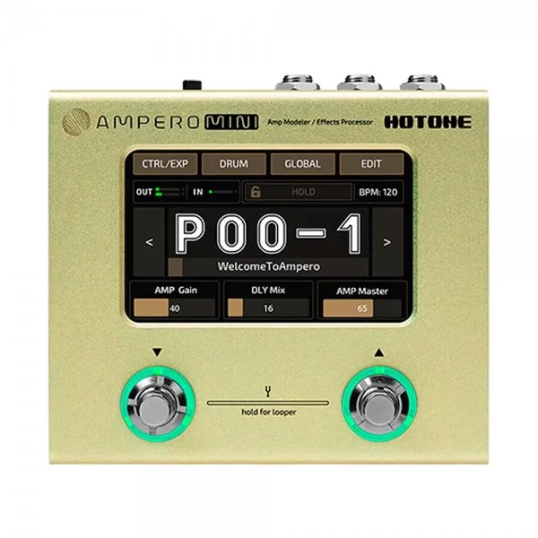 Hotone Ampero Mini MP-50 Mustard