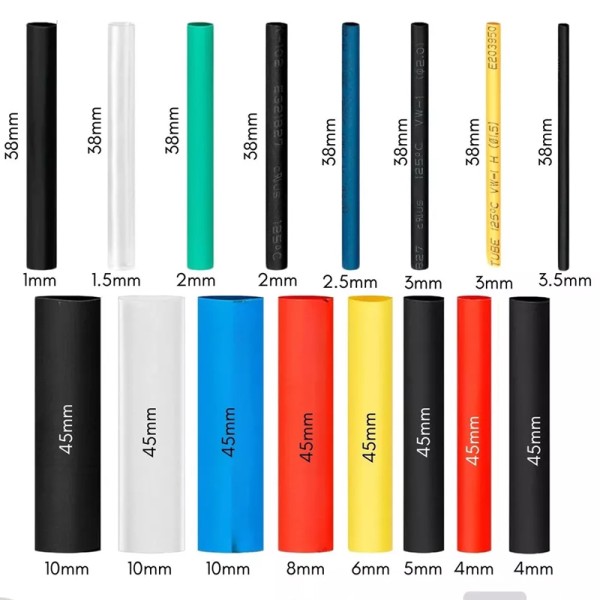 Kit de Termoretráctil Surtido 1-10mm
