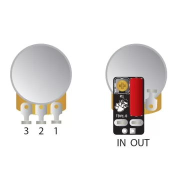 Ktreb Treble Bleed Variable para Guitarra y Bajo