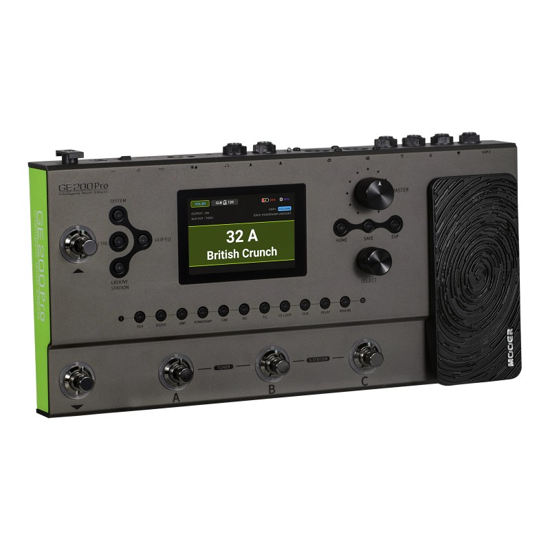 Mooer GE200 Pro – Pedal Multiefectos Profesional para Guitarra