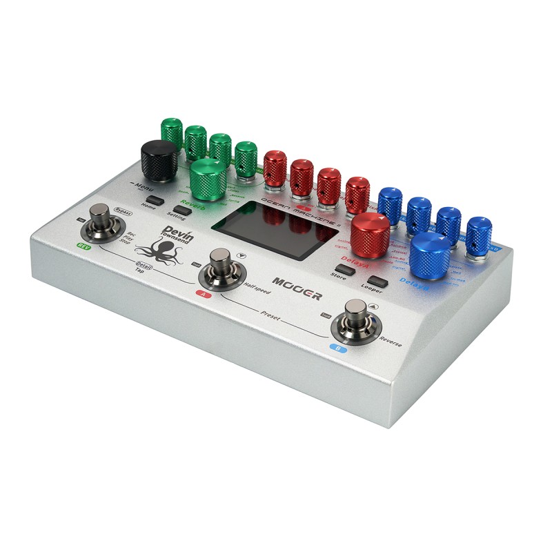 Mooer Ocean Machine II – Pedal Multiefectos para Delay y Reverb