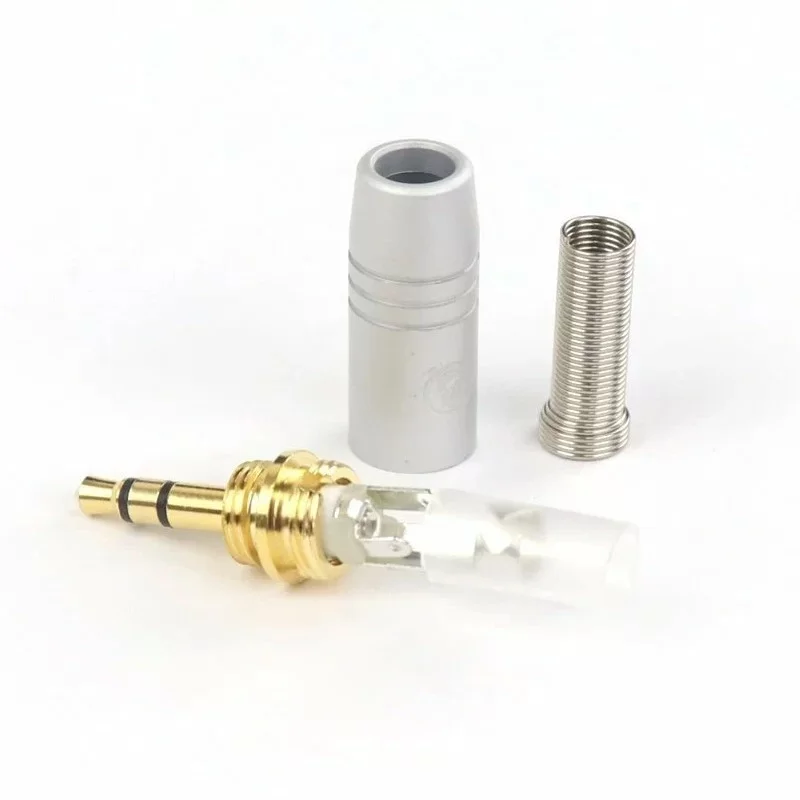 Plug 3.5mm TRS estéreo con carcasa metálica