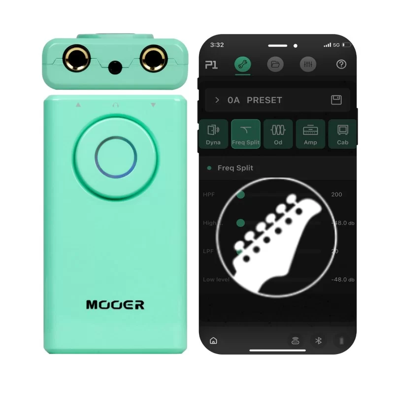 Mooer P1 Prime Verde