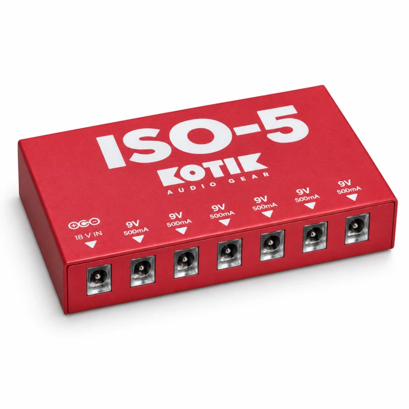 Kotik ISO-5 Fuente Aislada Para Efectos 9VDC