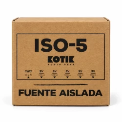 Kotik ISO-5 Fuente Aislada Para Efectos 9VDC