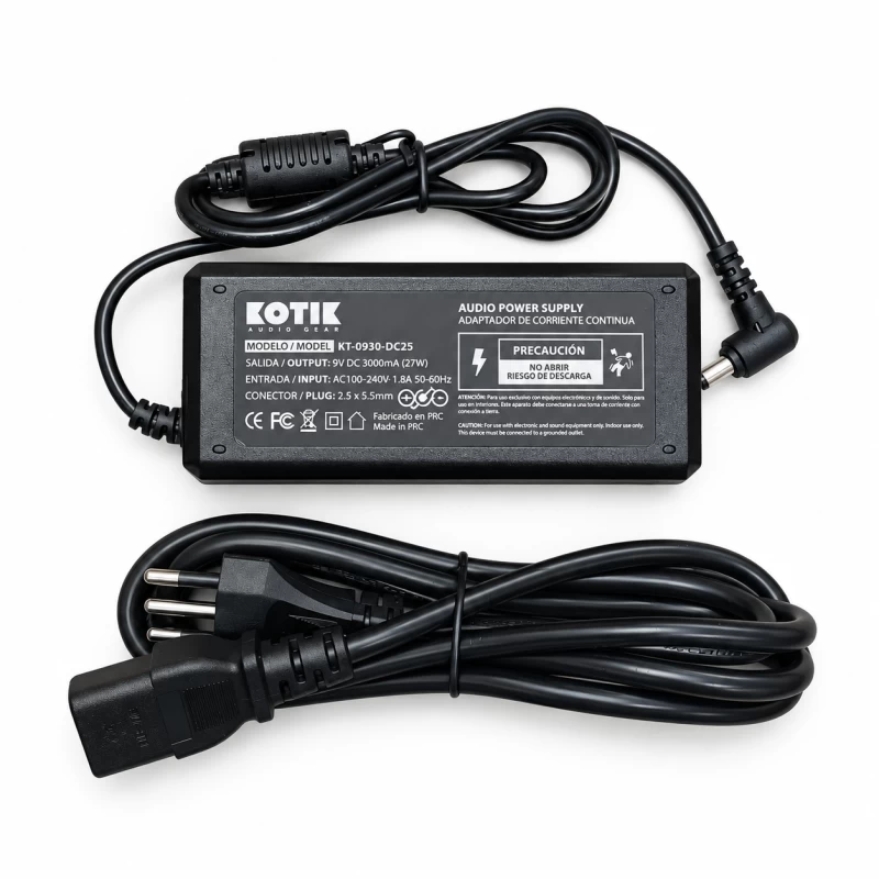 Adaptador de Corriente 9VDC 3A para Line 6