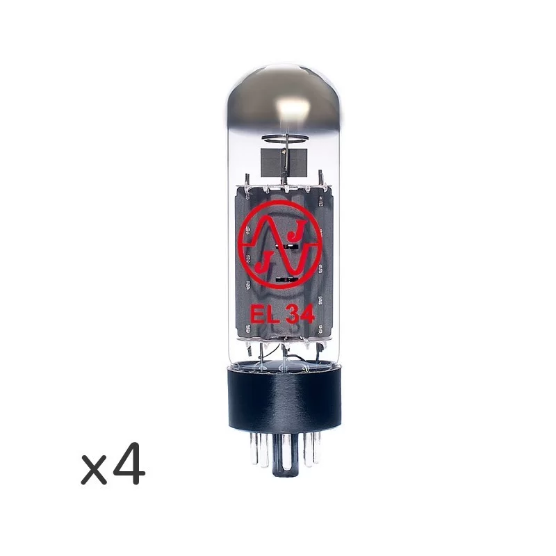 JJ Electronic EL34 Matched Quad