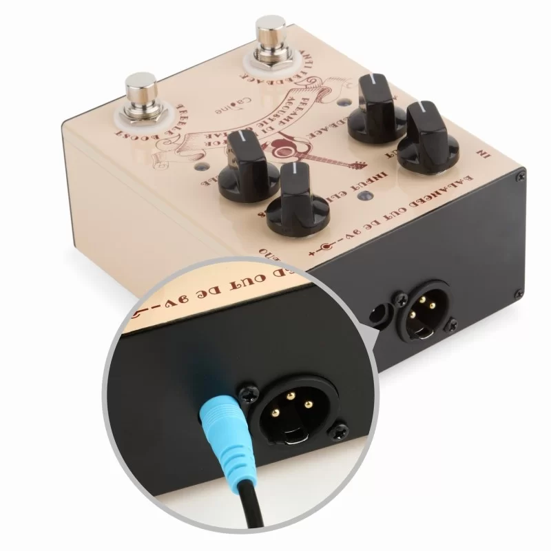 Caline CP-40 DI Box para Guitarra Acústica