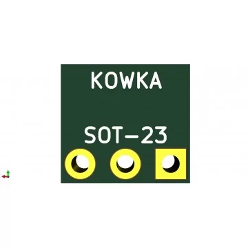 MMBFJ201 JFET SMD J201 con PCB