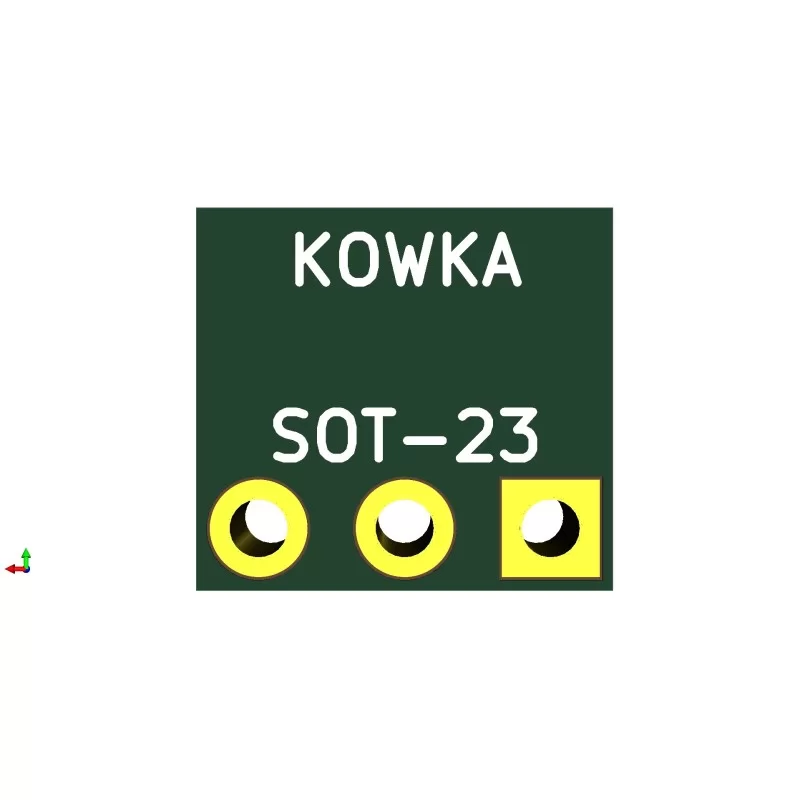MMBFJ201 JFET SMD J201 con PCB