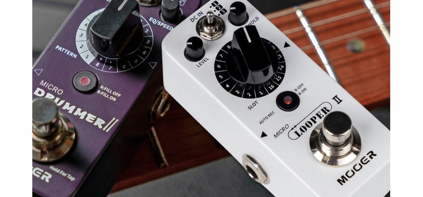 Nuevo Micro Looper II y Micro Drummer II de Mooer